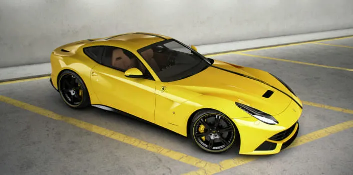 Ferrari F12 Berlinetta mit geschmiedeten, ultraleichten 6Sporz² Felgen in 9,5×21 + 12,5×22 Zoll, klappengesteuerte Auspuffanlage und Leistungssteigerung auf 785 PS Ferrari F12 Berlinetta mit geschmiedeten, ultraleichten 6Sporz² Felgen in 9,5x21 + 12,5x22 Zoll, klappengesteuerte Auspuffanlage und Leistungssteigerung auf 785 PS