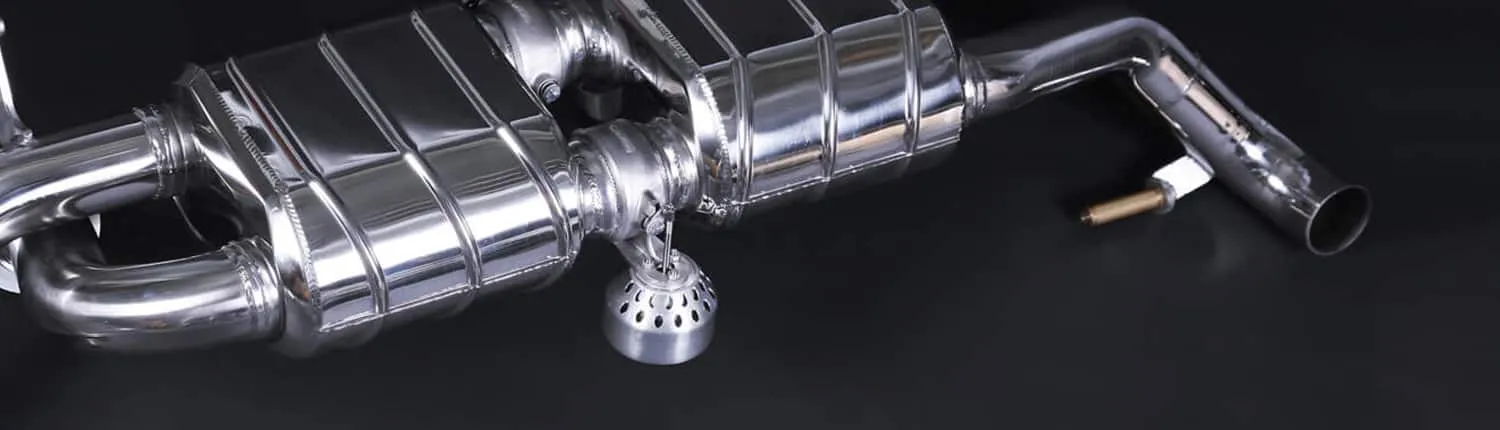 Audi R8GT exhaust