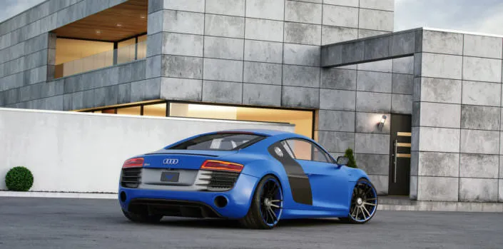 Audi R8 Plus V10 exhaust system Audi R8 Plus V10 exhaust system
