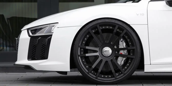 Black wheels Audi R8 Black wheels Audi R8