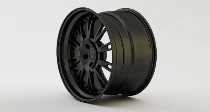 Full matte black Du-L wheel Full matte black Du-L wheel