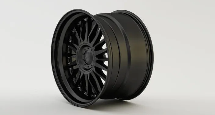 Full matte black C-Sport wheel Full matte black C-Sport wheel