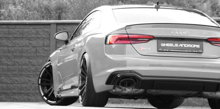 audi-rs5-wheels-forged nice view audi rs 5 with ultrawide fiwe wheels