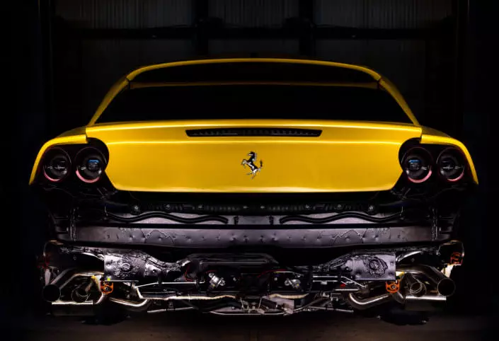 Ferrari Gtc4 Lusso Exhaust Ultralight And Powerful Wheelsandmore