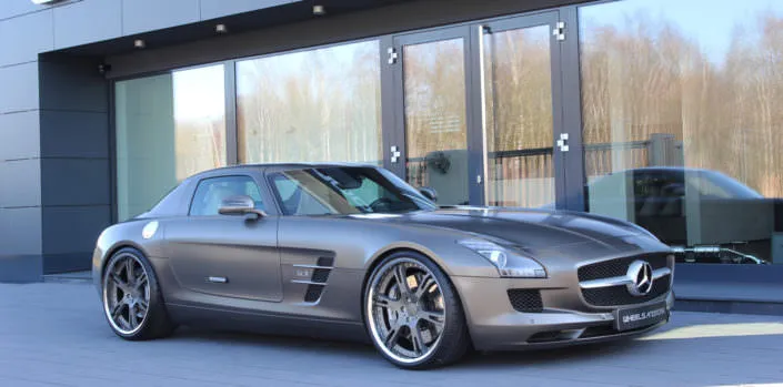 wheels colored 21 inch sls amg tuning