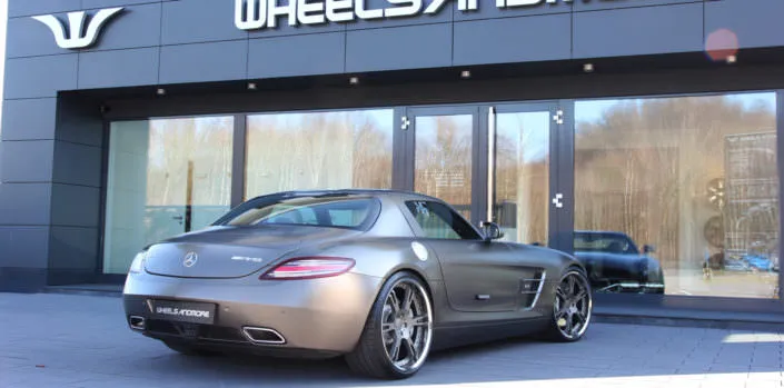 wheels exhaust sls amg tuning