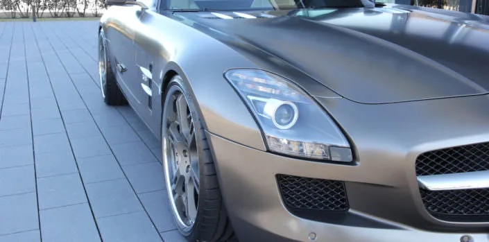 nice tuning wheels wide sls amg mercedes