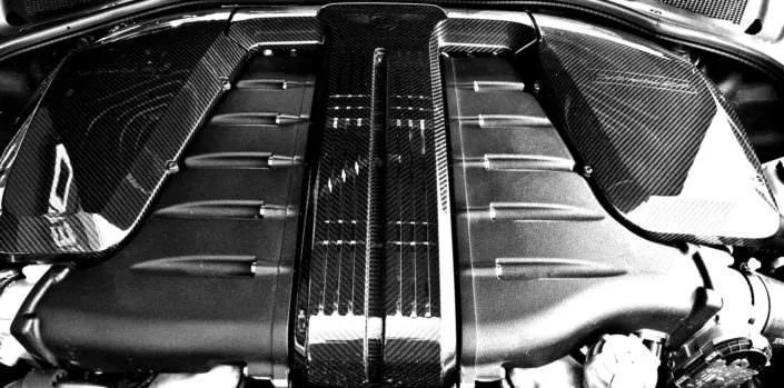 chiptuning-bentley-continental24 carbon cover ending w12 engine bentley continental 24