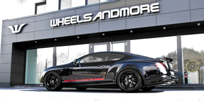 continental-24-tuning-wheels-bentley continental 24 tuning full side view