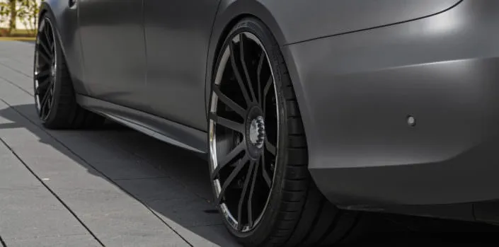 power-upgrade-e63 wide wheels fiwe mercedes station wagon e63 amg