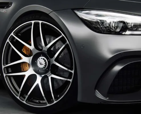 close up view 22 inch wheel for GT63