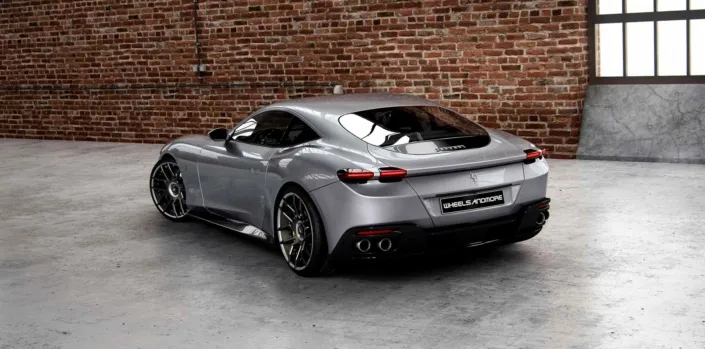 black-wheels-Ferrari-Felgen wheels and tuning for Ferrari Roma