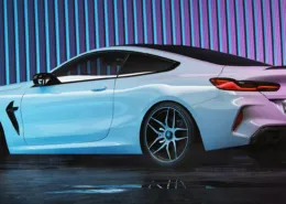 BMW M8 Competition white Underdock UD1 wheels (Side-/ Rearview) BMW M8 Competition white Underdock UD1 wheels (Side-/ Rearview)