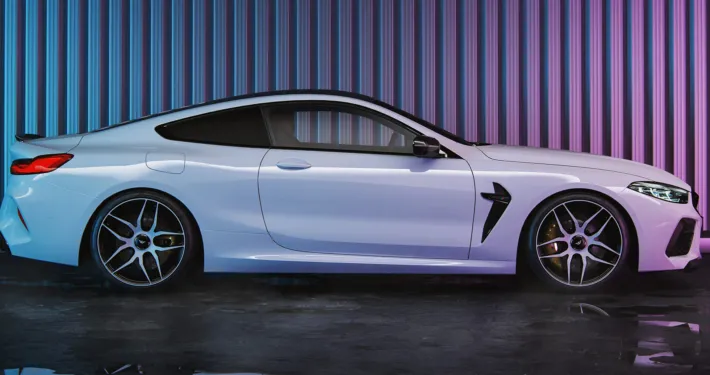 BMW M8 Competition Underdock UD1 wheels (Sideview) BMW M8 Competition Underdock UD1 wheels (Sideview)