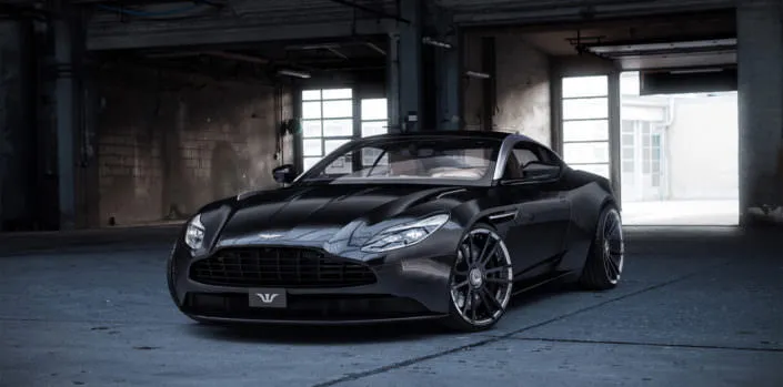 21-inch-wheels-mehrteilig-Aston-Martin-DB11 21 inch fiwe wheels with black centers and polished outside rims