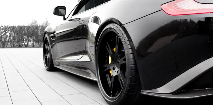 black wheels aston martin volante s