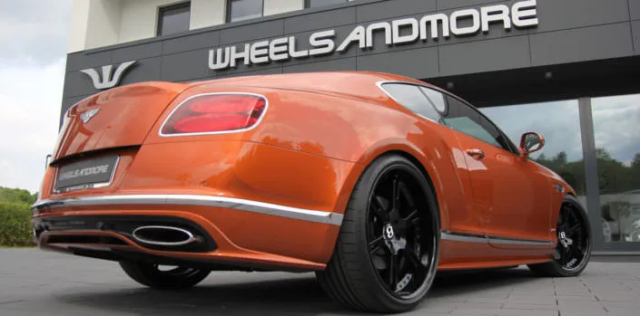 handcrafted exhaust bentley loud