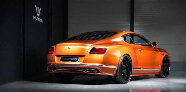 exhaust continental bentley