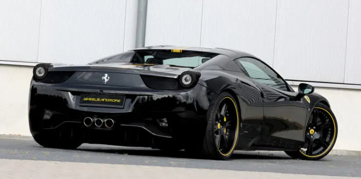 458-Exhaust handracfted exhaust with valve flaps for ferrari 458