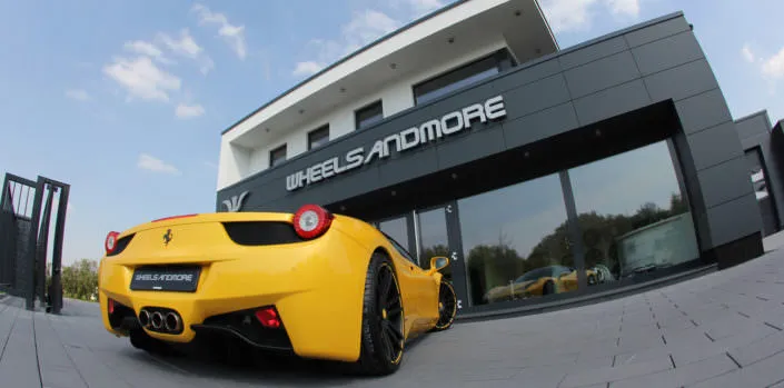 exhaust-Ferrari-458-Italia tuning of ferrrari 458 by wheelsandmore