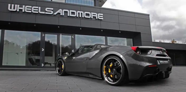 exhaust-488-ferrari-gts 777hp in ferrari 488 gts by wheelsandmore tuning