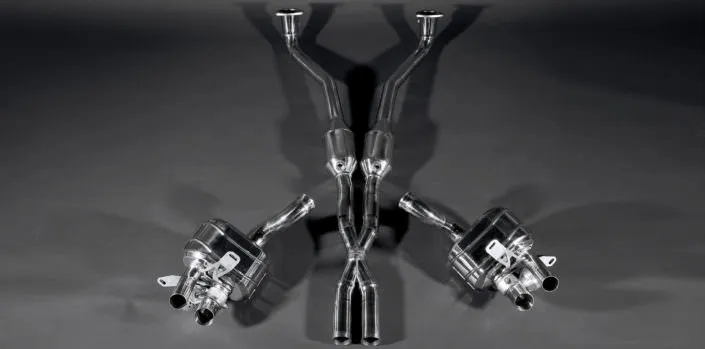 exhaust-Flapsystem-Ferrari-California valve flap exhaust made of 1.48282 stainless stell for california, no T