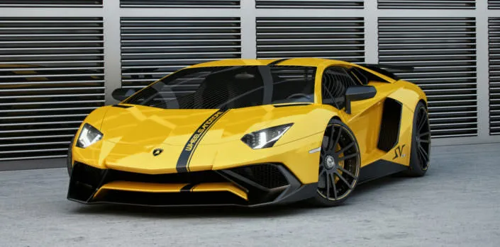 yellow lamborghini aventador tuning wheelsandmore