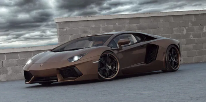 brown aventador tuning wheelsandmore with wheels and power upgrade 777hp