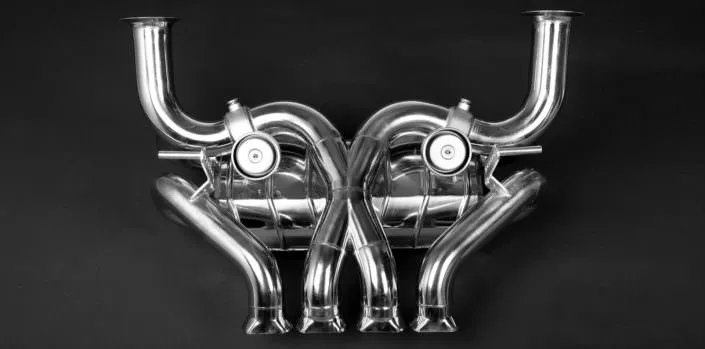 exhaust with valve flaps by wheelsandmore