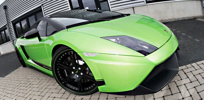 lamborghini green beret superleggera with 620hp tuning