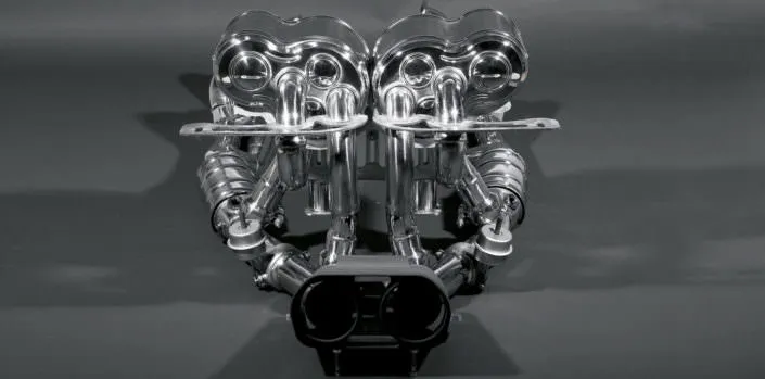 exhaust-Lamborghini-Murcielago handcrafted exhaust with valve flaps for murcielago