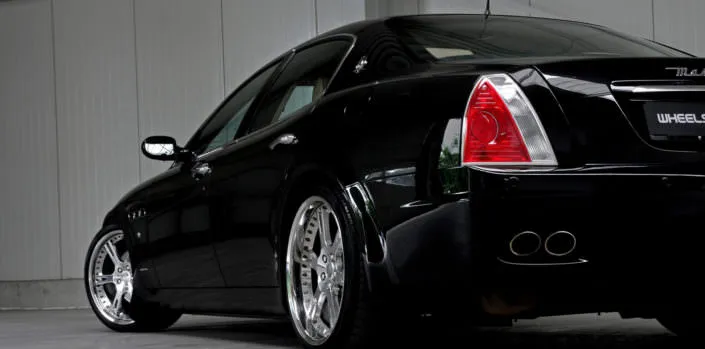 6sporz wheels on maserati quattroporte in 20 inches