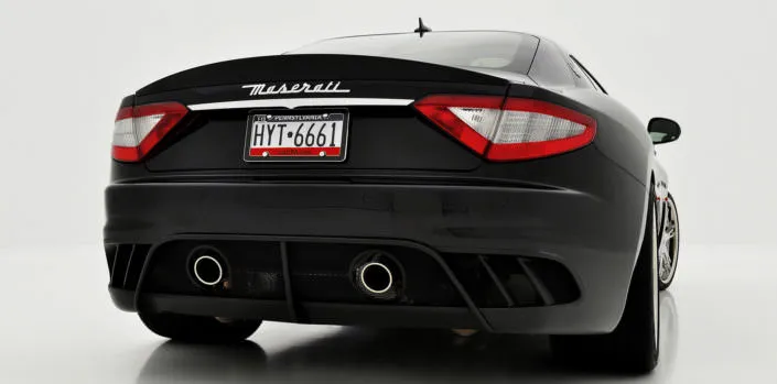 rear view of mc stradale wearing 6sporz wheels in 21 inches