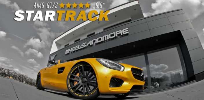 yeloow mercedes amg gt with 680hp form wheelsandmore