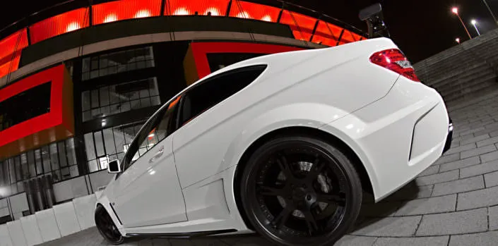 c63 amg coilover suspenson on black series