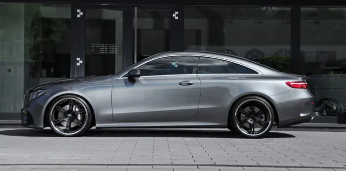 grey mercedes e400 with ultralight forged 6sporz wheels