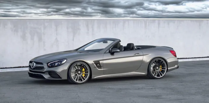 mercedes sl63 gry with bicolor 20/21 inch fiwe wheels