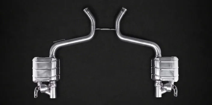 stainless steel exhaust mercedes sl63 amg