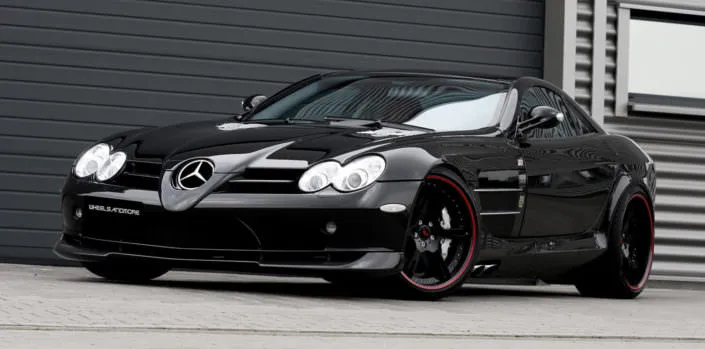 Mercedes-mclaren-tuning-SLR front view mc laren mercedes slr tuning by wheelsandmore