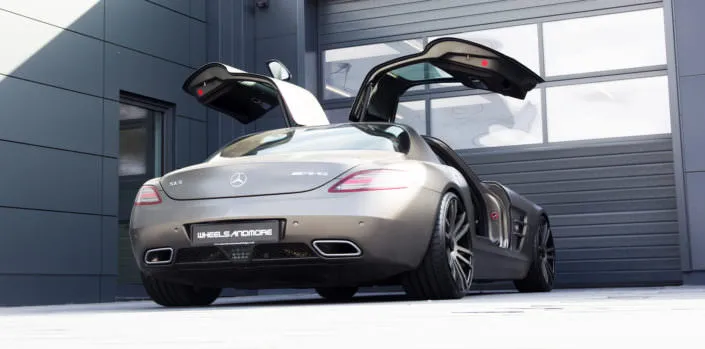 wheelporn mercedes sls amg
