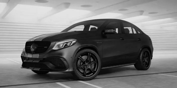22-inch-forged-wheels-GLE63AMG dark black mercedes gle 63 amg with 6sporz wheels