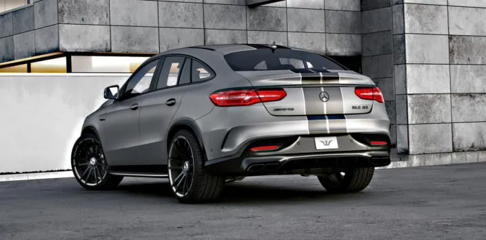 valve-controlled-exhaustsystem-Mercedes-AMG-GLE63 rear view mercedes gle63amg with 22 inch fiwe wheels and power upgrade up to 792hp