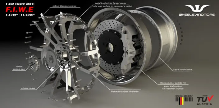 concave wheel fiwe nissan gtr tuning