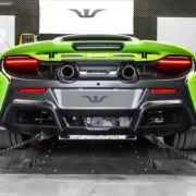 ecu tuning mclaren 675lt on dyno