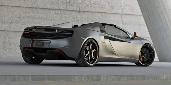 McLaren-MP4-12C-Spider-2013-wheels wheels 6sporz 20/21 inch on a grey mclaren spider mp 4-12c under the bridge