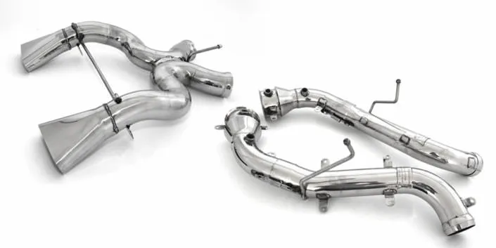 muffler-Tuning-MCLAREN tuning exhaust with valve flaps for mclaren