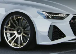 Audi white sideview front RS7 C8 rims FIWE