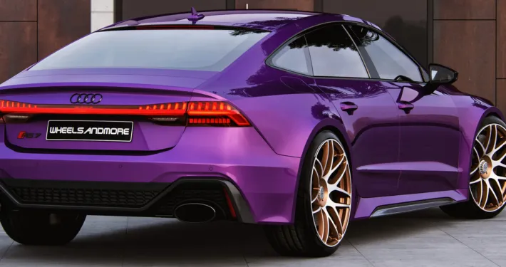 Audi RS7 C8 G-Logic rim rear view