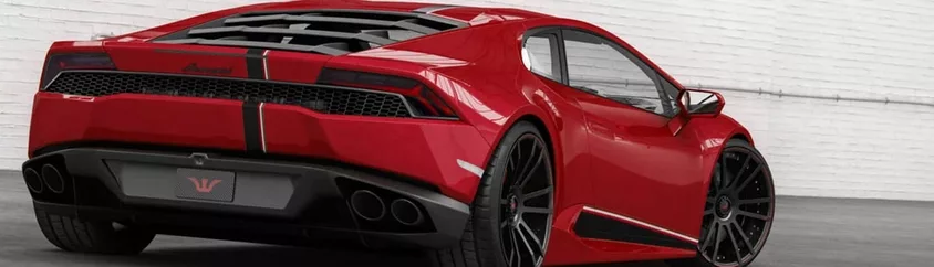 Lamborghini Huracan tuning, wheels and exhaust