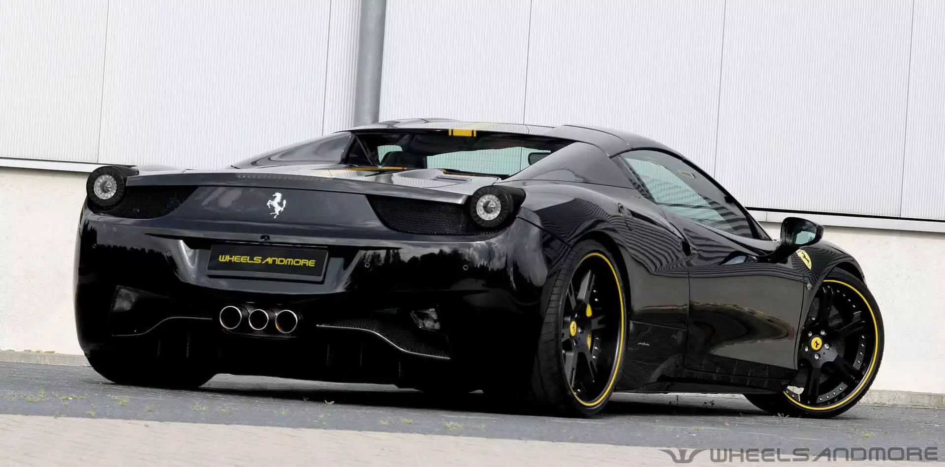 Ferrari 458 black matt